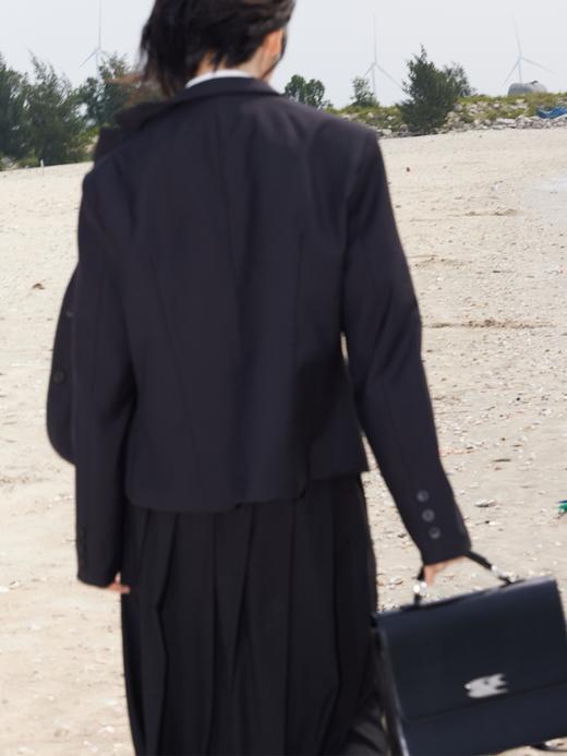 CryingCenter 学院制服系列女士西装短款修身正肩西装 哭喊中心 商品图2