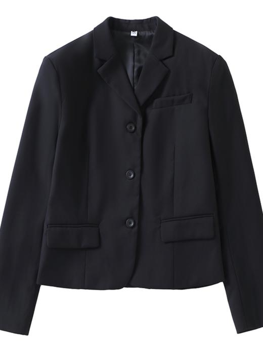 CryingCenter 学院制服系列女士西装短款修身正肩西装 哭喊中心 商品图3