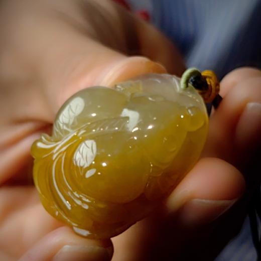 翡翠玛瑙种【金玉满堂】项坠 商品图4