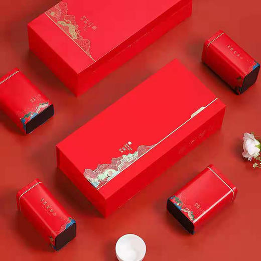 山间好茶条盒【红.4罐约装250克】10元1套.整件24套 商品图2
