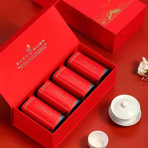 山间好茶条盒【红.4罐约装250克】10元1套.整件24套 商品图1