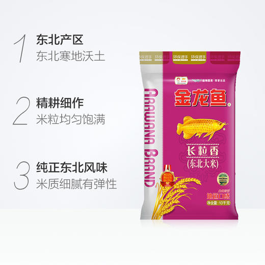 金龙鱼东北长粒香大米10kg 商品图2