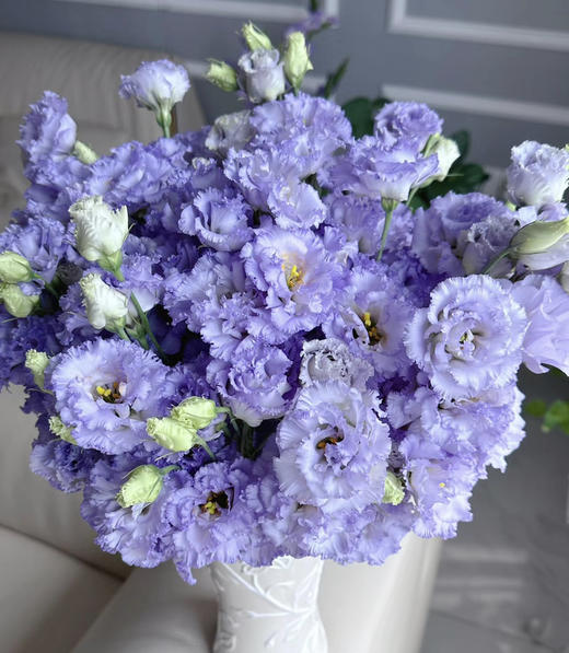 【洋桔梗】~波浪农民紫  若干枝/扎 商品图3