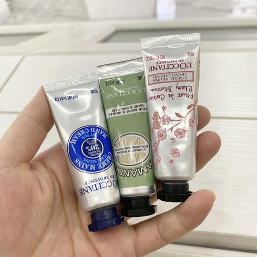 欧舒丹护手霜10ml 乳木果 樱花 甜扁桃 商品图0