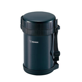 【样品特惠，无货退款】象印（ZO JIRUSHI）XE20C便携大容量保温饭盒 日本品质便当盒 深蓝色