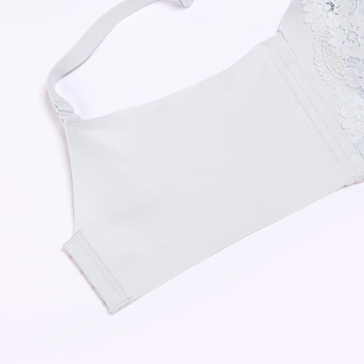 都市丽人聚拢升杯B杯适穿舒适更聚拢蕾丝内衣薄款3/4杯常规文胸树脂胶圈四排扣新年本命年红品YB32A6 商品图7