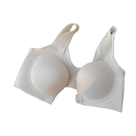 【第二件立减】calnikean猫咪杯文胸  小胸显大胸内衣女 前扣聚拢bra 性感上托无痕文胸罩 商品图5