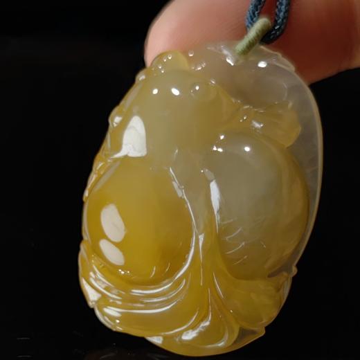 翡翠玛瑙种【金玉满堂】项坠 商品图11