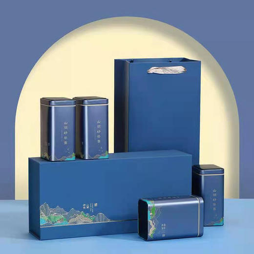 山间好茶条盒【灰.4罐约装250克】10元1套.整件24套 商品图0