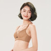 都市丽人自然舒适蕾丝内衣薄款3/4杯常规文胸树脂胶圈三排扣新年本命年红品LB32M1 商品缩略图2
