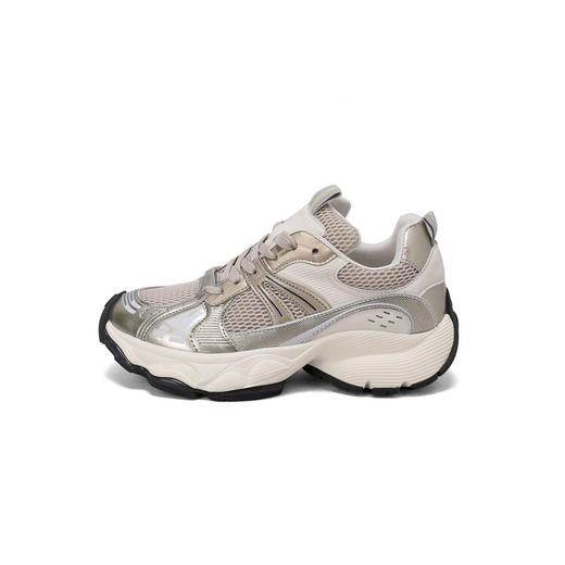 西村名物2023年秋季新款厚底拼色运动鞋圆头潮流百搭老爹鞋D23CM32551 商品图1