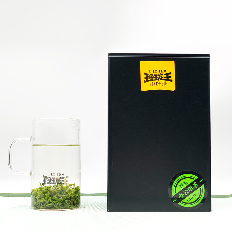 玲珑王办公室绿茶080 250g/罐