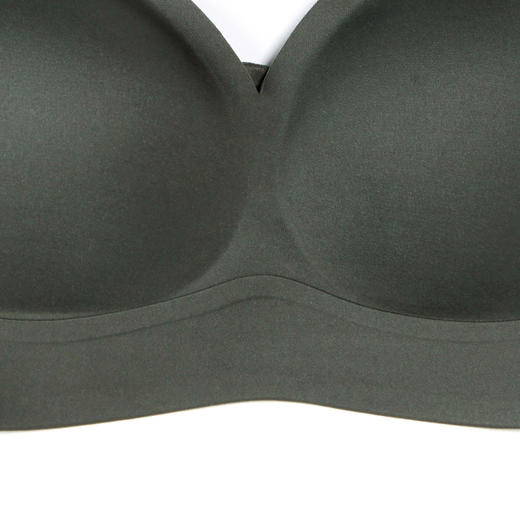 都市丽人Vbra泳布零感内衣薄款3/4杯无钢圈四排扣LB36N9 商品图4