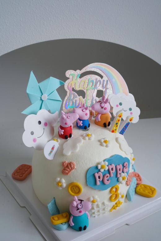 主题奶油蛋糕 | 鲜果原味奶油 - 佩奇一家 商品图2