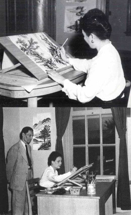 【预定】蒋夫人"宋美龄"手绘山水画大全套12枚 国内难得一见！ 商品图3