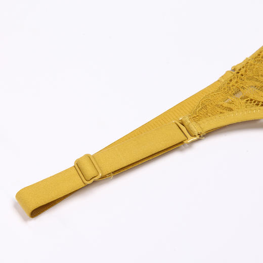 都市丽人聚拢升杯B杯适穿舒适更聚拢蕾丝内衣中厚款3/4杯常规文胸树脂胶圈四排扣YB31A6 商品图6