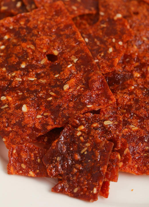 【天天好日子-酥脆猪肉脯】🔥新品❗39.9￥💰拍一🉐六❓原味，香辣两种口味可选 ✅精选猪后腿肉 ❤️酥脆的口感 商品图8