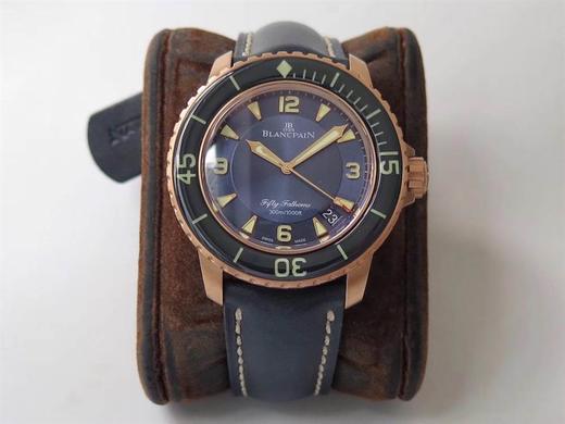 ZF厂宝珀五十噚5015红金腕表评测-顶级蓝宝石圈口复刻手表一比一手表n厂c厂zf厂vs厂clean厂 商品图1