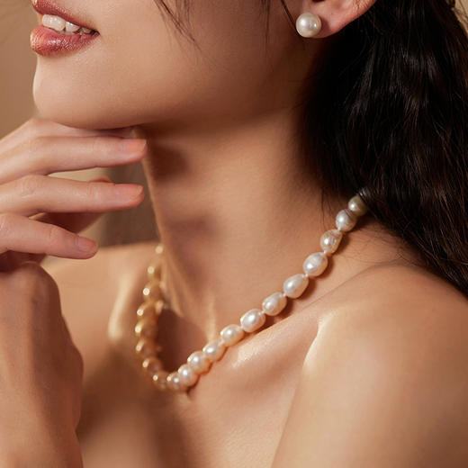 Manreya玛芮雅“维纳斯女神”巴洛克珍珠项链法式浪漫小众轻奢 商品图1