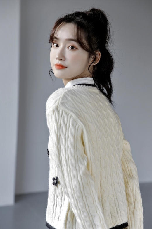 Im Presionismo梅花小香针织开衫 商品图1