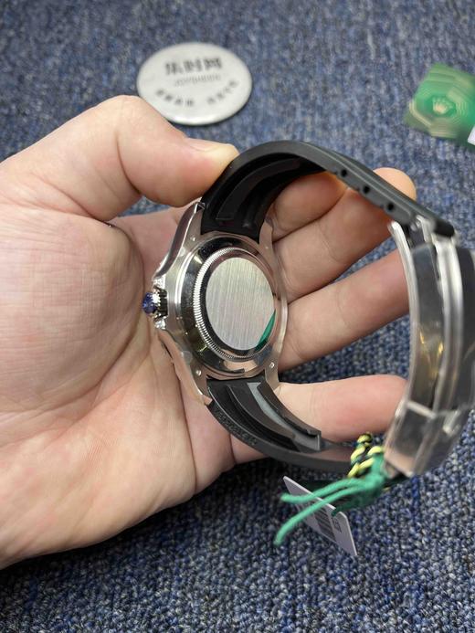 劳力士 ROLEX 游艇名仕系列 男士腕表 18K镀白金外圈嵌T冰糖钻 珠宝级镶嵌工艺 商品图5