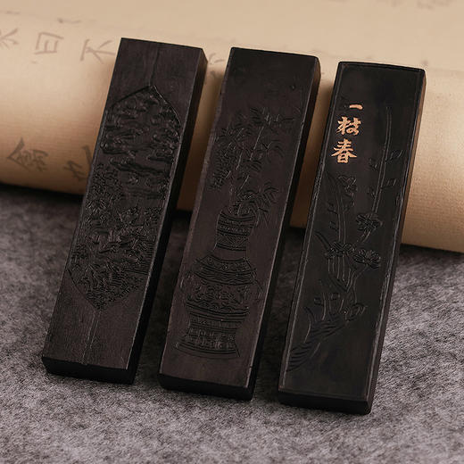 【庆学堂】高端墨块/墨锭 古法手工制作 高端油烟墨 松烟墨 商品图4