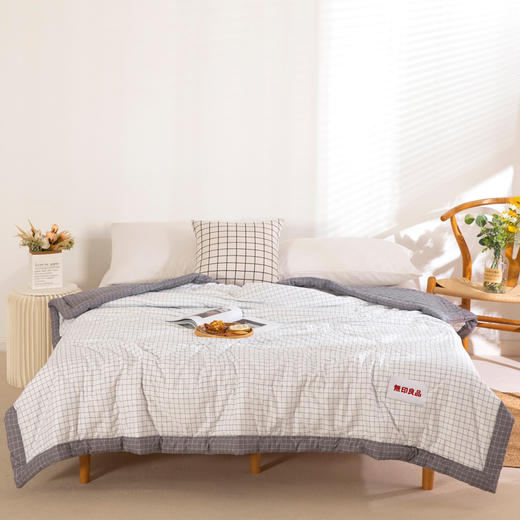 無印良品洛卡棉简约夏被 商品图0