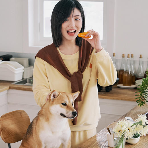 都市丽人好睡好眠女士睡衣海岛绒厚款长袖长裤类家居服套装LH30B7 商品图2