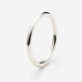 订购12周到｜TORAFU-ROUND-纤细款 18K黄金镀银 戒指 （单只）［日本设计师］