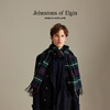 Johnstons of Elgin经典纯羊绒宽幅围巾 格纹 商品缩略图5