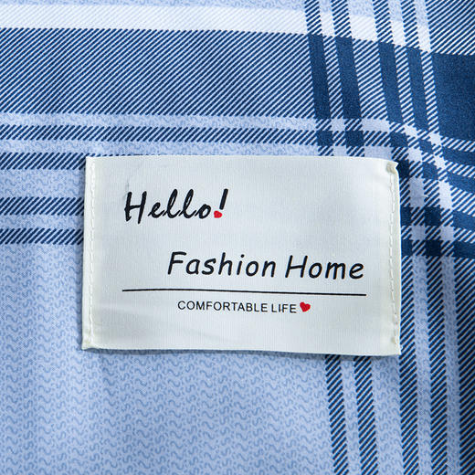 無印良品亲肤水洗棉四件套-英伦格调 商品图2