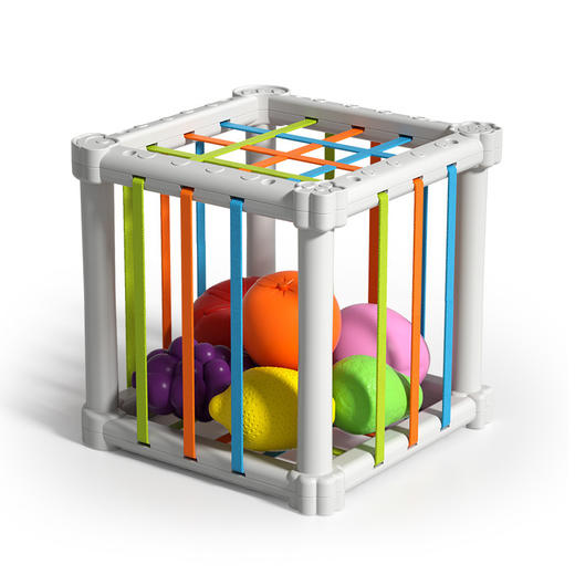 【水果乐园！萌趣塞塞乐】玩具彩虹水果塞塞乐，认知配对，婴幼儿玩具，益智早教启蒙抓握训练lish 商品图4