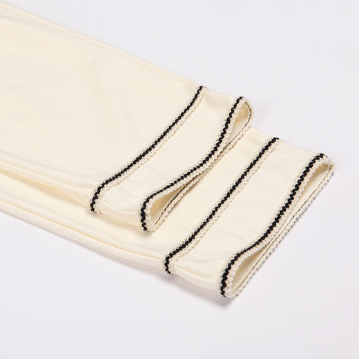 都市丽人舒适外出女士睡衣双面无尘棉女士棉质薄款长袖长裤类家居服套装LH32L4 商品图7