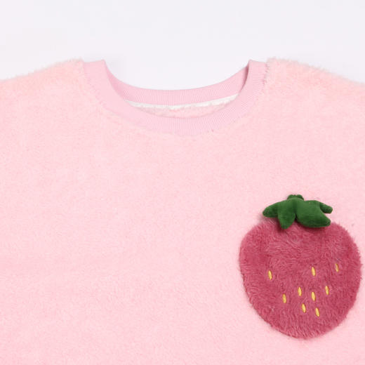 都市丽人眯雅佳长毛绒女士法兰绒厚款长袖长裤类家居服套装LH32H5 商品图5