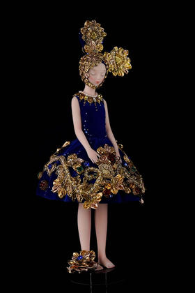 Owen Su《凡尔赛蓝丝绒》高定然女孩