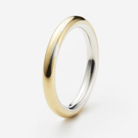 北京仓｜TORAFU-ROUND-尊贵款 18K黄金镀银 戒指 （单只）［日本设计师］