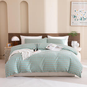 無印良品臻品磨毛四件套-慢调时光