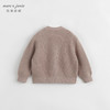 【户外风】马克珍妮秋装新款 男女童宽松V领针织开衫231935 商品缩略图2