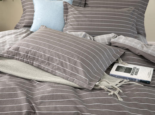 無印优品全棉斜纹四件套-古雅 商品图2