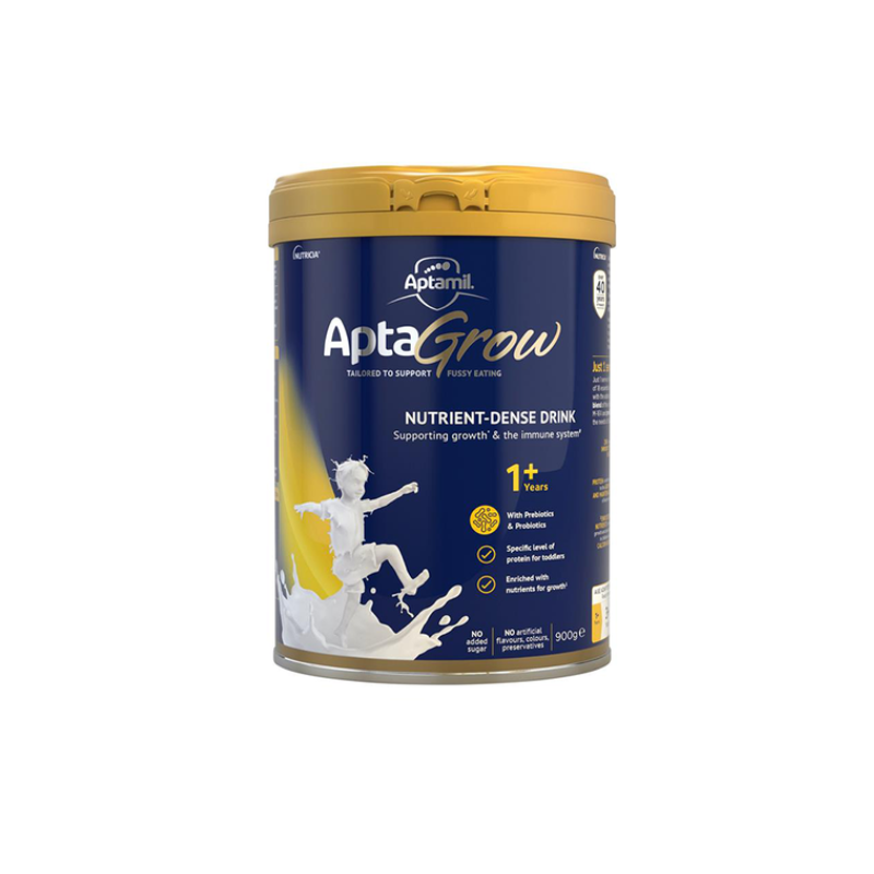 新西兰Aptmil爱他美儿童成长奶粉1+（1-3岁）900g（26年11月）