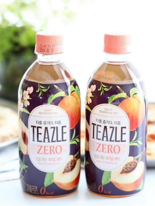 熊津蜜桃伯爵茶zero500ml 商品图2