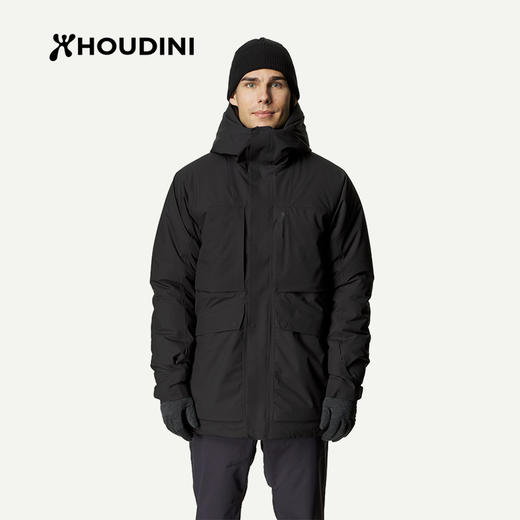 HOUDINI胡丁尼 Fall in Jacket 立秋户外男款保暖棉服带帽外套820008 商品图4