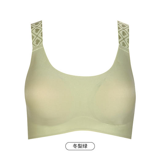 都市丽人Vbra泳布零感内衣薄款3/4杯无钢圈无排扣LB368N 商品图6