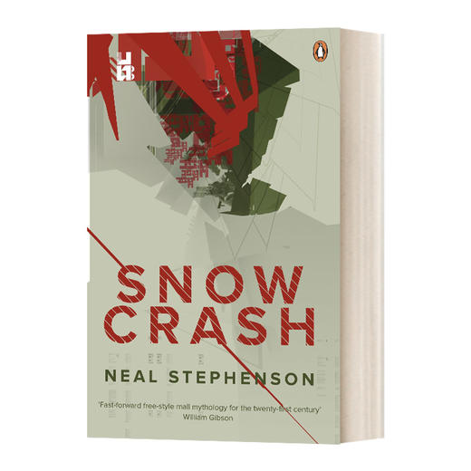 英文原版小说 Snow Crash 雪崩 尼尔斯蒂芬森经典科幻小说 英文版 进口英语原版书籍 商品图0