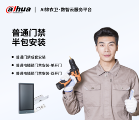 普通电插锁门禁安装