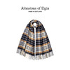 Johnstons of Elgin经典纯羊绒披肩 格纹 商品缩略图5