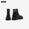 MIO米奥冬短筒靴子时髦厚底户外运动马丁靴女M235614451 商品缩略图4