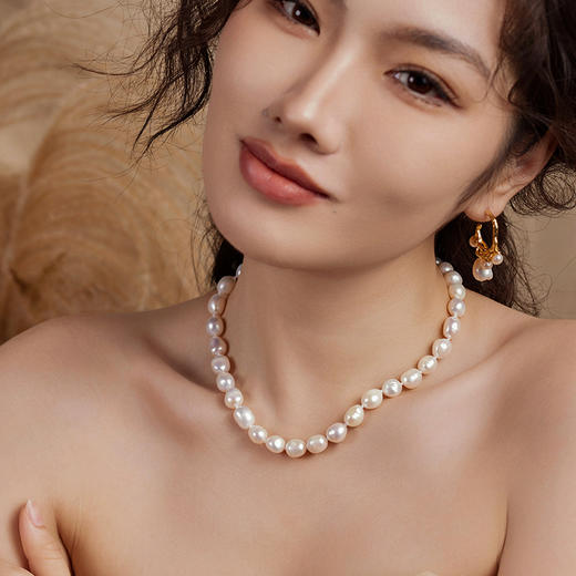 Manreya玛芮雅“维纳斯女神”巴洛克珍珠项链法式浪漫小众轻奢 商品图4