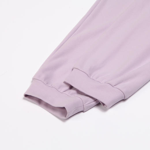 都市丽人40支CVC双面女士棉质薄款长袖长裤类家居服套装LH32L6 商品图8