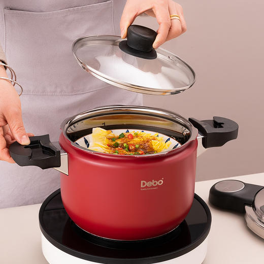 debo德铂罗德尔304不锈钢高压锅4L 商品图4